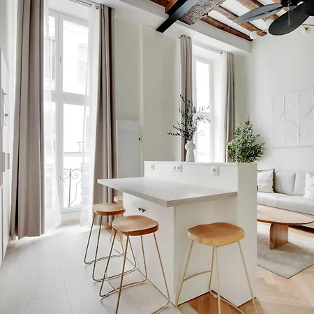 아파트 Cozy - 1br-4p - Place Des Victoires