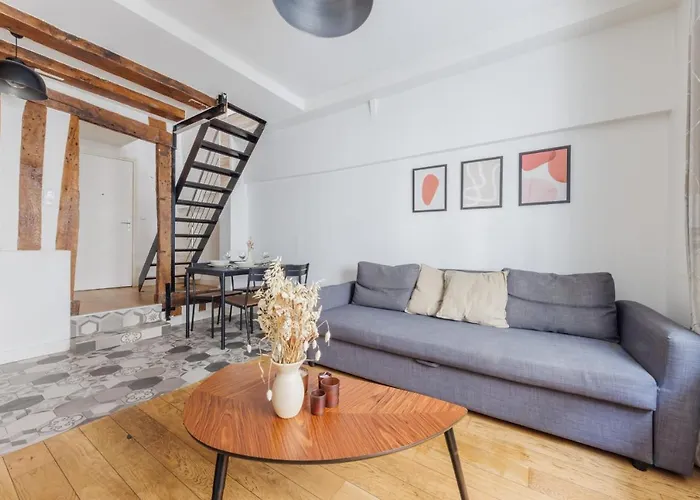 Cozy - 1br-4p - Place Des Victoires アパート パリ