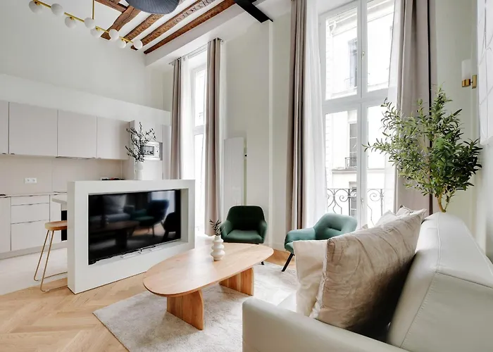 アパート Cozy - 1br-4p - Place Des Victoires