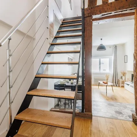 Διαμέρισμα Cozy - 1br-4p - Place Des Victoires